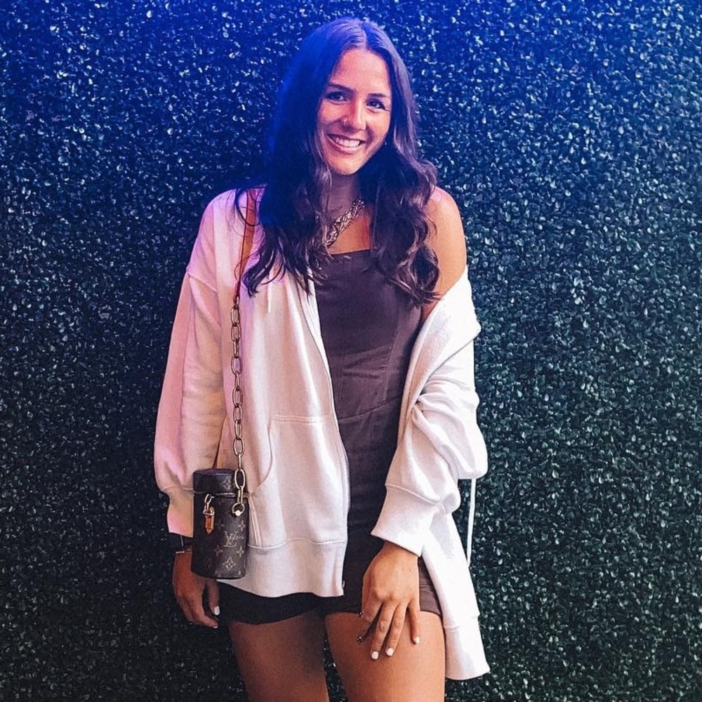 Free People Brown Spandex Tank Top Romper